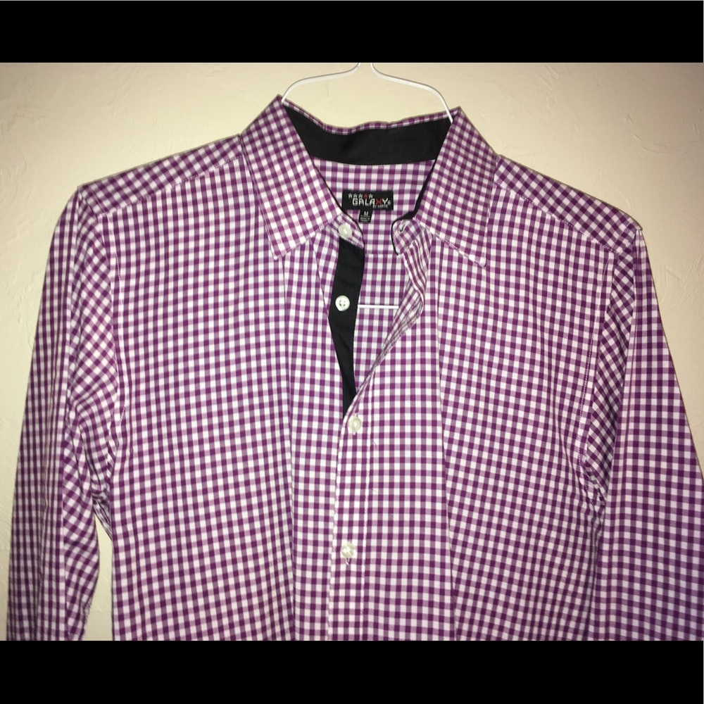 Men’s Plaid Button Down Shirt